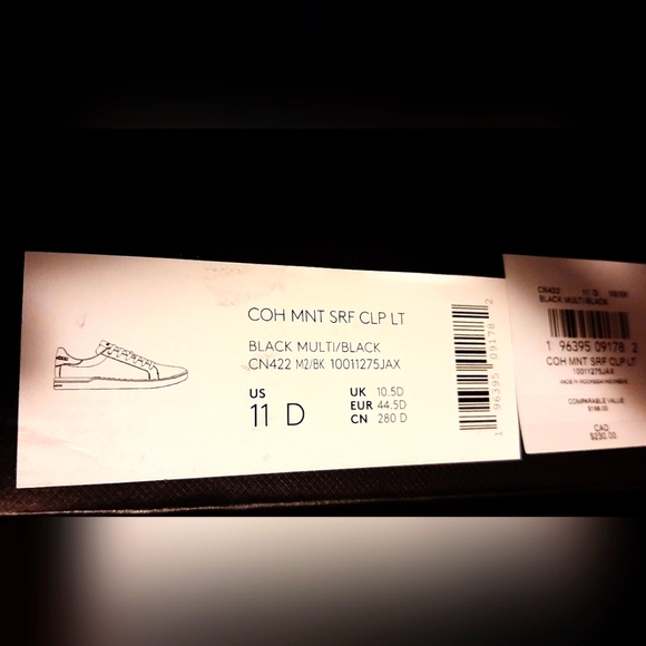 Coach X Mint + Serf Clip Low Top CN422 *NWT* - Picture 10 of 11